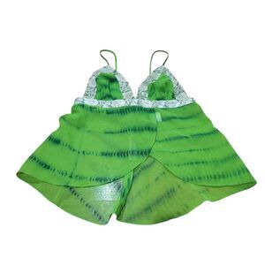 Marciano Metallic Green Halter Top Y2K NWT Womens Medium Party Club Sexy